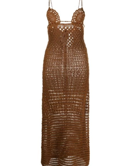 Cheap Nature Women Mother dress crochet Alanui 0329